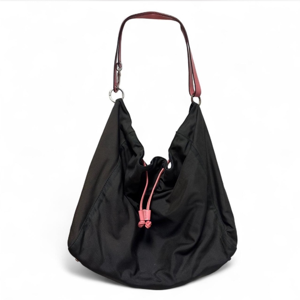 Kate Spade Brown Shoulder Bag with Pink Trim